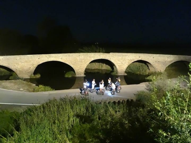  segway at night 